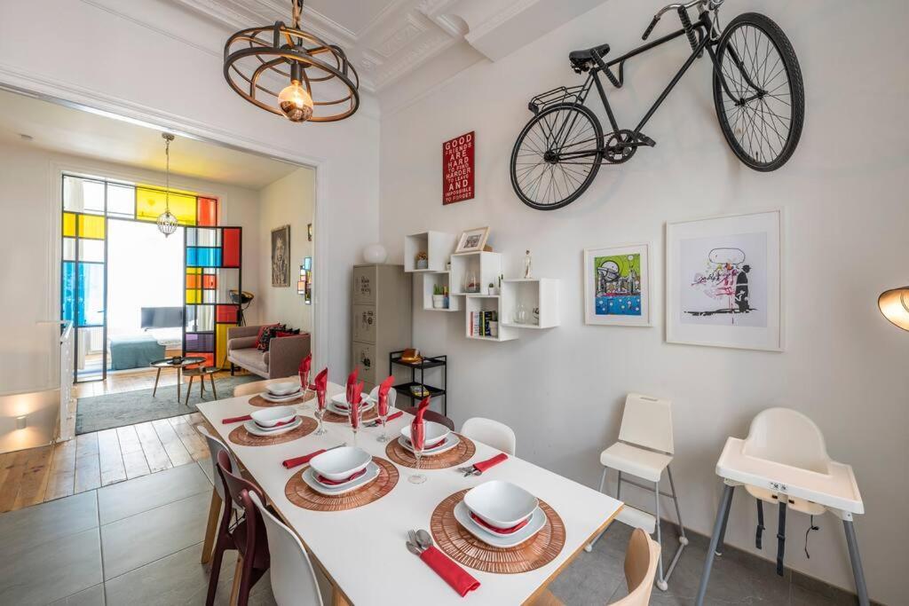 Superb 3 Bedroom & 3 Bathroom Duplex In Brussels City Centre Exterior foto