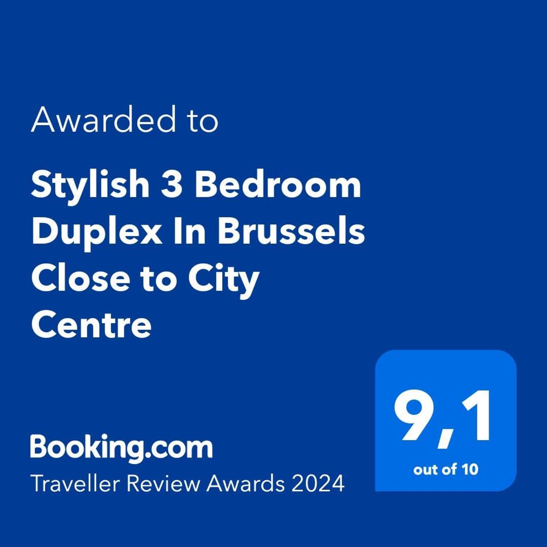 Superb 3 Bedroom & 3 Bathroom Duplex In Brussels City Centre Exterior foto